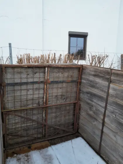 Kleiner Viehanhänger für Schafe