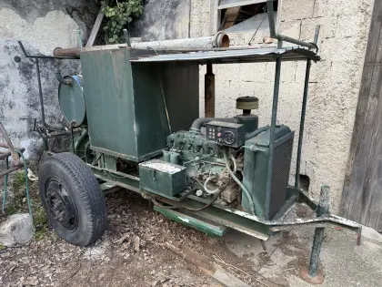 Mobiles Motorpumpenaggregat