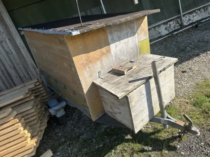 Mobiler Hühnerstall