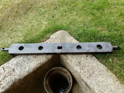 Ackerschiene, Steyr 760 Traktor