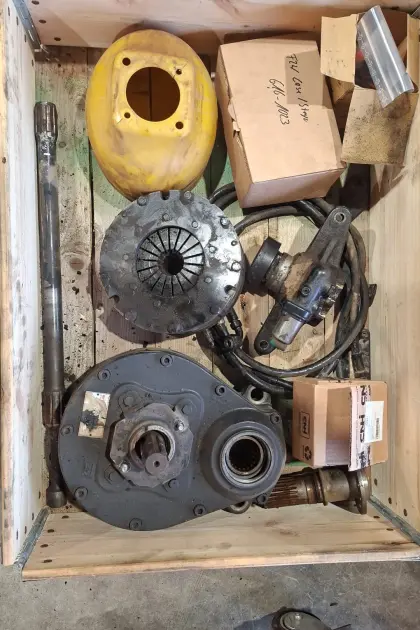 Frontzapfwelle zu Steyr Profi