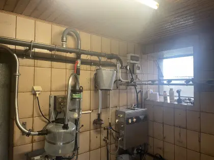 Westfalia Rohrmelkanlage