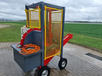 Erme Knoblauchschneidemaschine