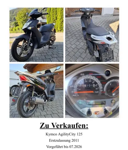 Moped 125ccm Kymco AgilityCity 125
