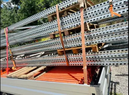 50 % vom NP Schwerlastregal Hochregal Palettenregal