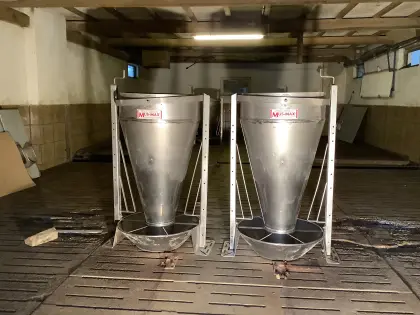 Mus-Max Futterautomat Nirosta