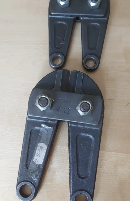 2 Stk. Stubai Bolzenschneider Ersatzkopf 630 und 780 mm