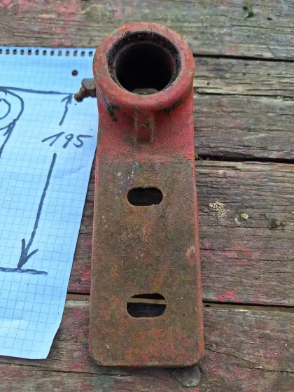 Kratzboden Lagerung Strautmann Miststreuer