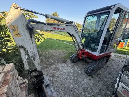 Minibagger Takeuchi TB 016 Bj. 2012