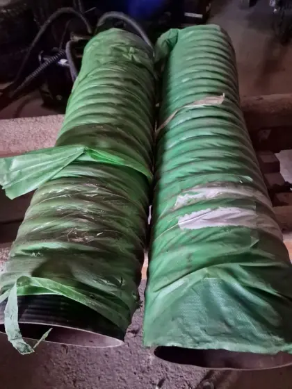 Gummi-Spiralschlauch Gewebeschlauch