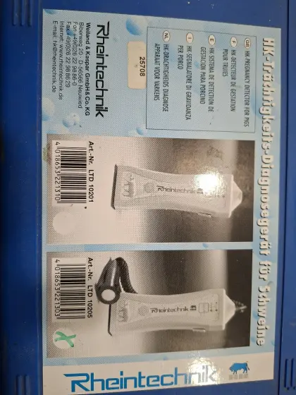 Trächtigkeitsgerät