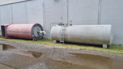 Maistrocknung, Ölbrenner, Lufterhitzer direkt