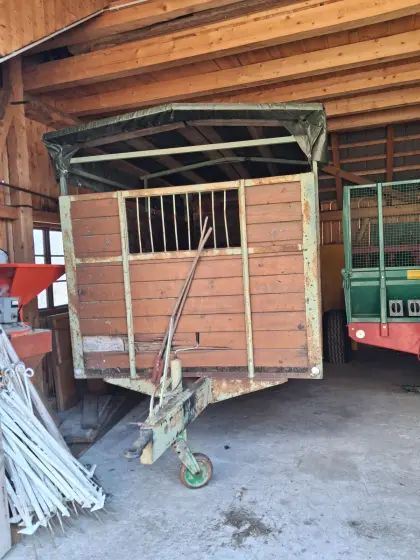 Viehanhänger für Traktor