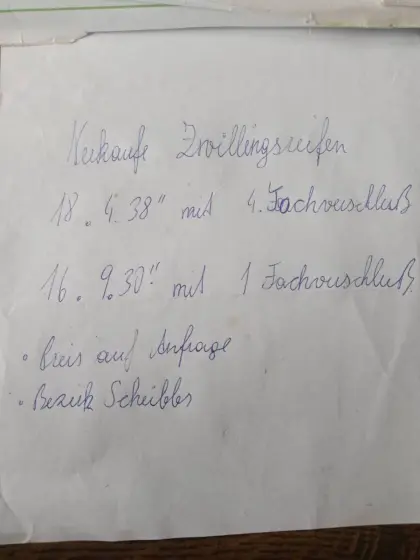 Verkaufe Zwillingsräder