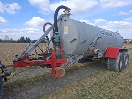 Güllefass Vakuumat 8.000 l Druckluftbremse