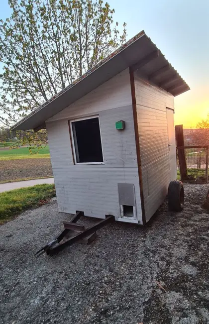 Mobiler Hühnerstall