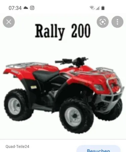 Quad Bombardier Rally 200