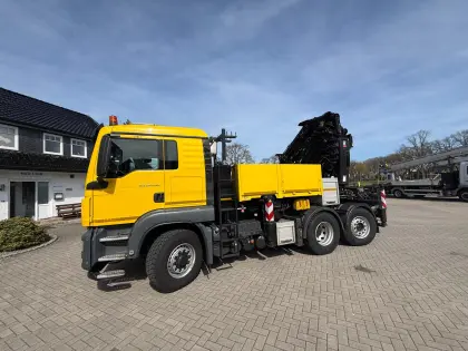 MAN 28.440 mit Hiab 638 E-8 Jib 150x4, Funk, Seilwinde