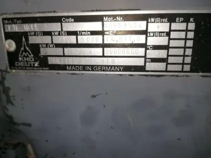 Deutz Motor F3L 1011