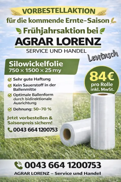 Wickelfolie Silofolie