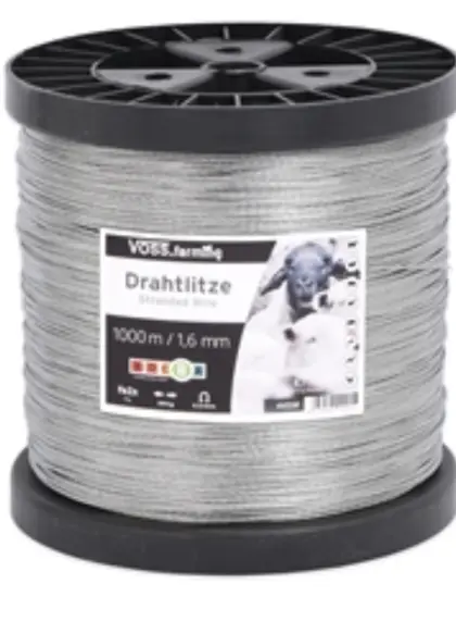 Weidezaun Drahtlitze NEU