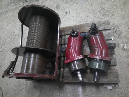 Seiltrommel von Seilkran