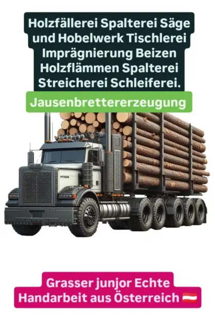 Säge und Hobelwerk Tischlerei Jausenbrettererzeugung