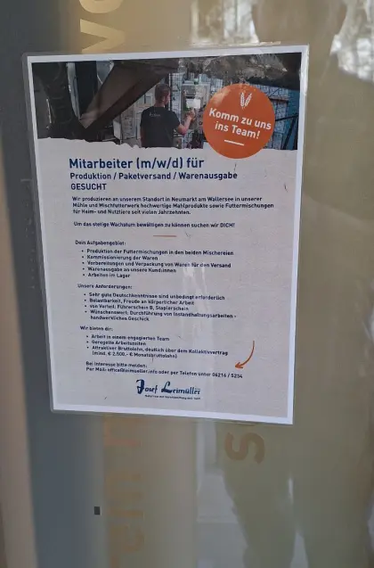 Firma Leimüller sucht dich