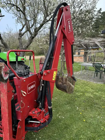 Anbaubagger für Traktor Modell TORO