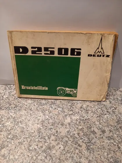 Ersatzteilliste Deutz 2506