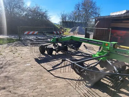 Deutz-Fahr SwatMaster 6531, Wurmschwader, Doppelschwader