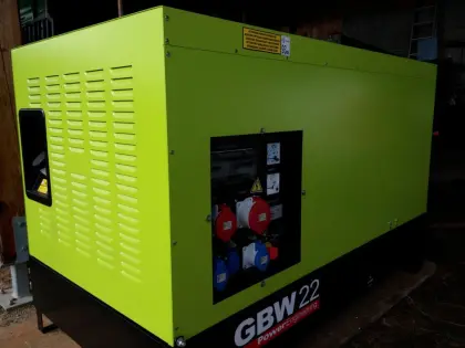 Pramac Notstromaggregat GBW 22 mit Schallschutzhaube