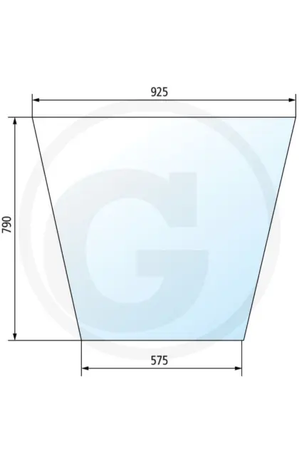 Frontscheibe für Fendt Farmer Peko Verdeck – neu