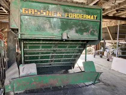 Gassner Fördermat (Heu-Dosieranlage für Gebläse)