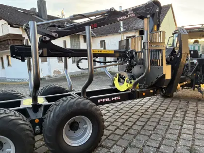 Palms 10.0 RM Rückewagen Kran FK 5.72 Funkfernsteuerung Voll