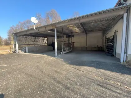 Flugdach - Stahlkonstruktion