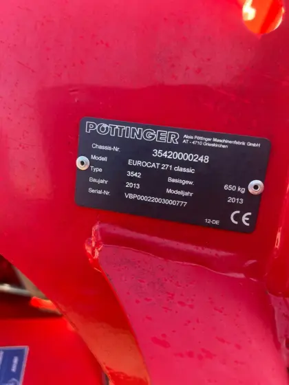 Pöttinger 271 Classic