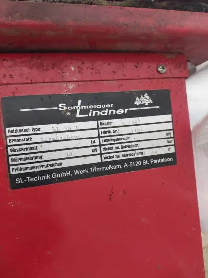 Hackschnitzelheizung Sommerauer Lindner