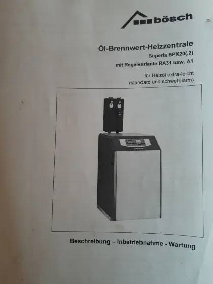 Bösch Öl-Brennwertofen SPX20 mit 24 kW, Brennwertgerät.