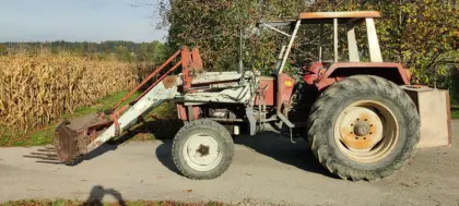 Steyr 760 mit Frontlader