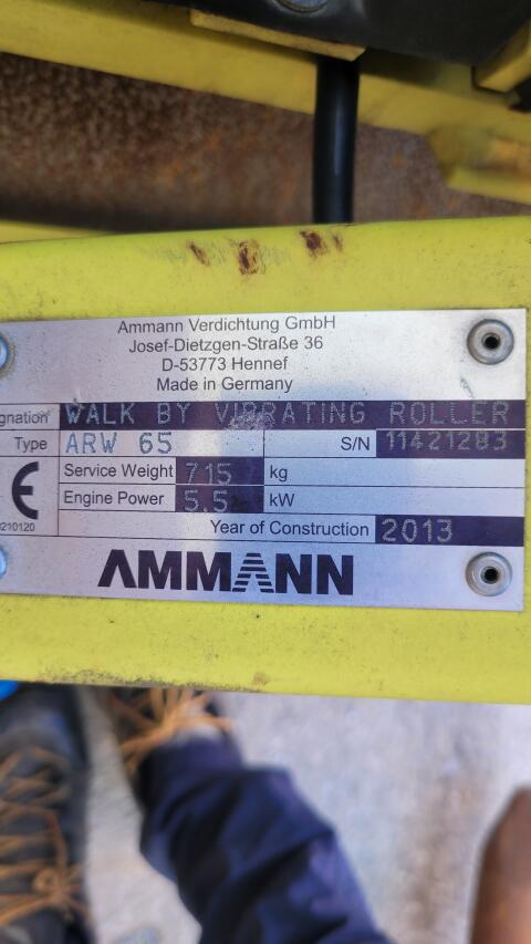 Ammann Rüttelwalze