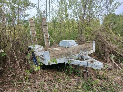 Traktoranhänger für Minibagger oder Bobcat