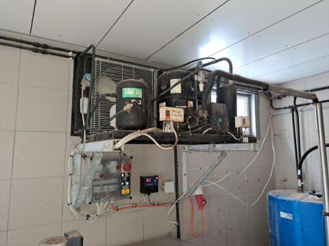 Milchkühlung, Wärmerückgewinnung, Boiler