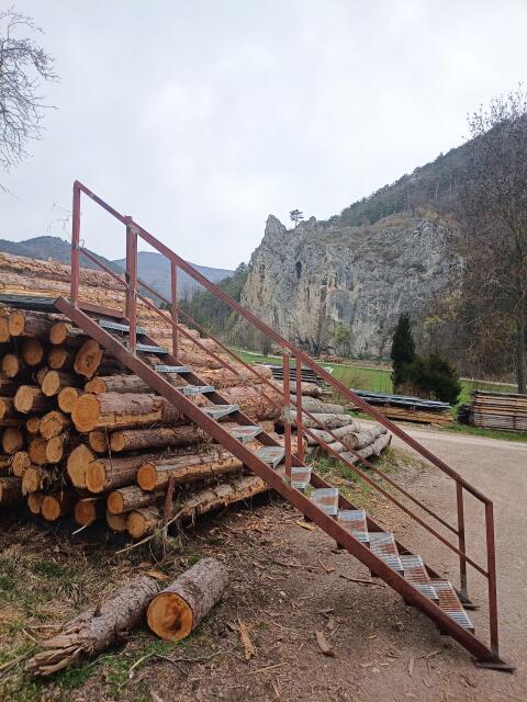Metalltreppe