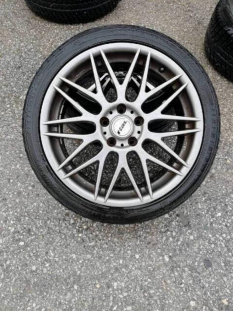 Sommerreifen auf Alufelgen