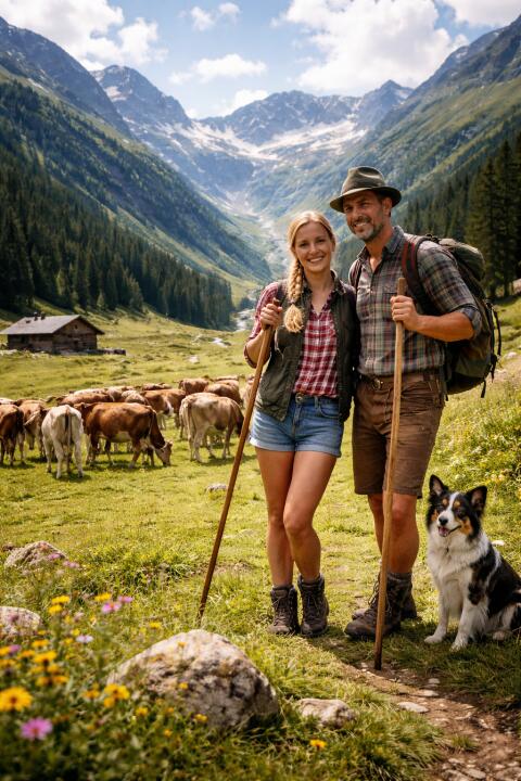 Hirt:in gesucht für Galtvieh-Alm im Wattental