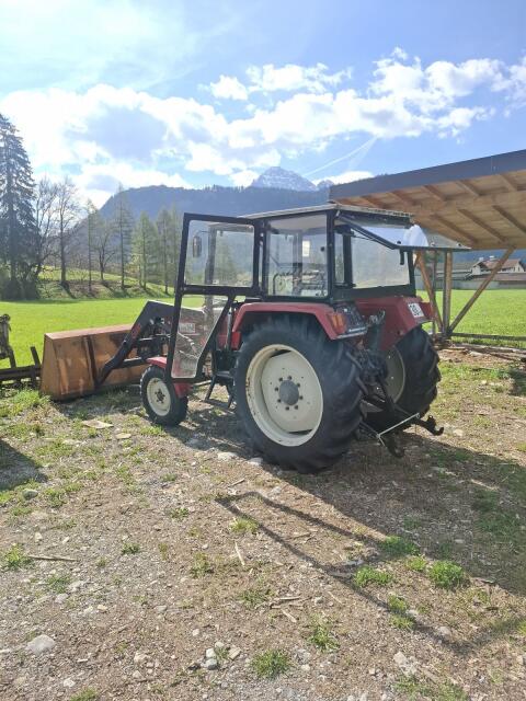 Steyr 548 mit Frontlader