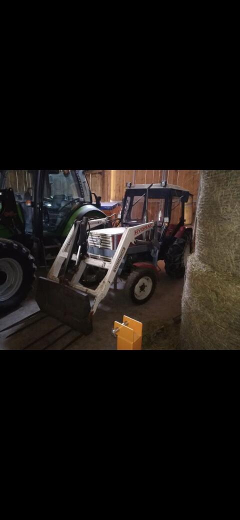 Frontlader Hydrac Steyr Plus