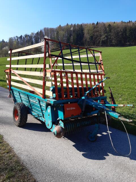 Steyr Hamster Plus 12 Ladewagen