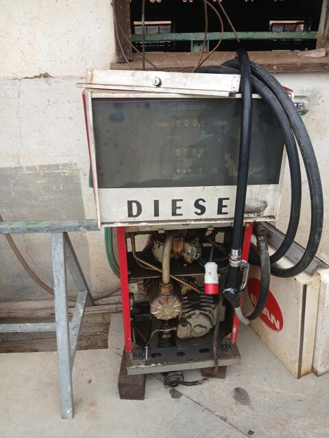 Zapfsäule Lagertanks